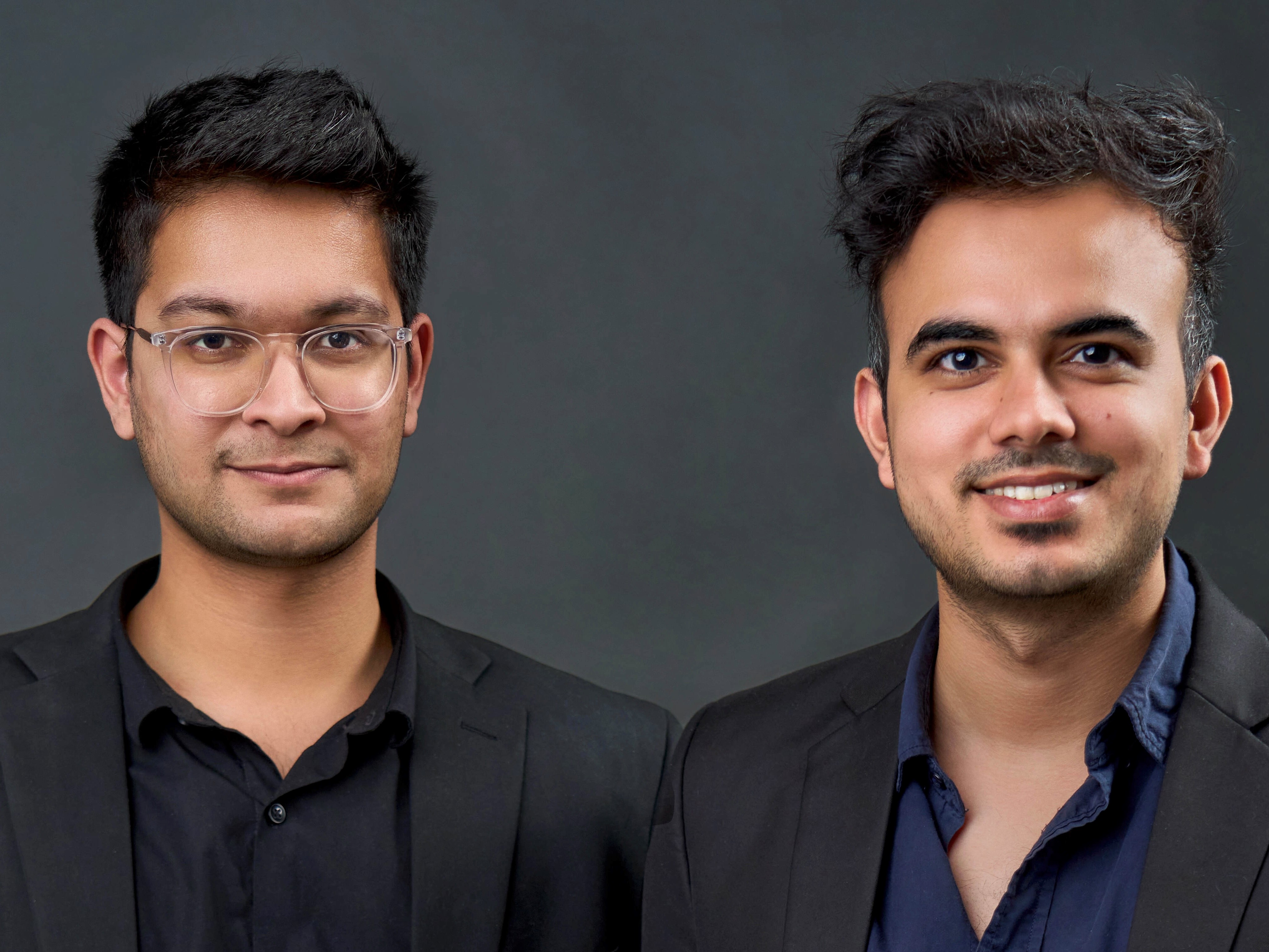 Triomics co-founders: Sarim Khan and Hrituraj Singh