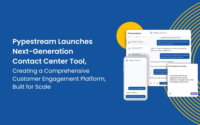 Contact Center by Pypestream Announcement