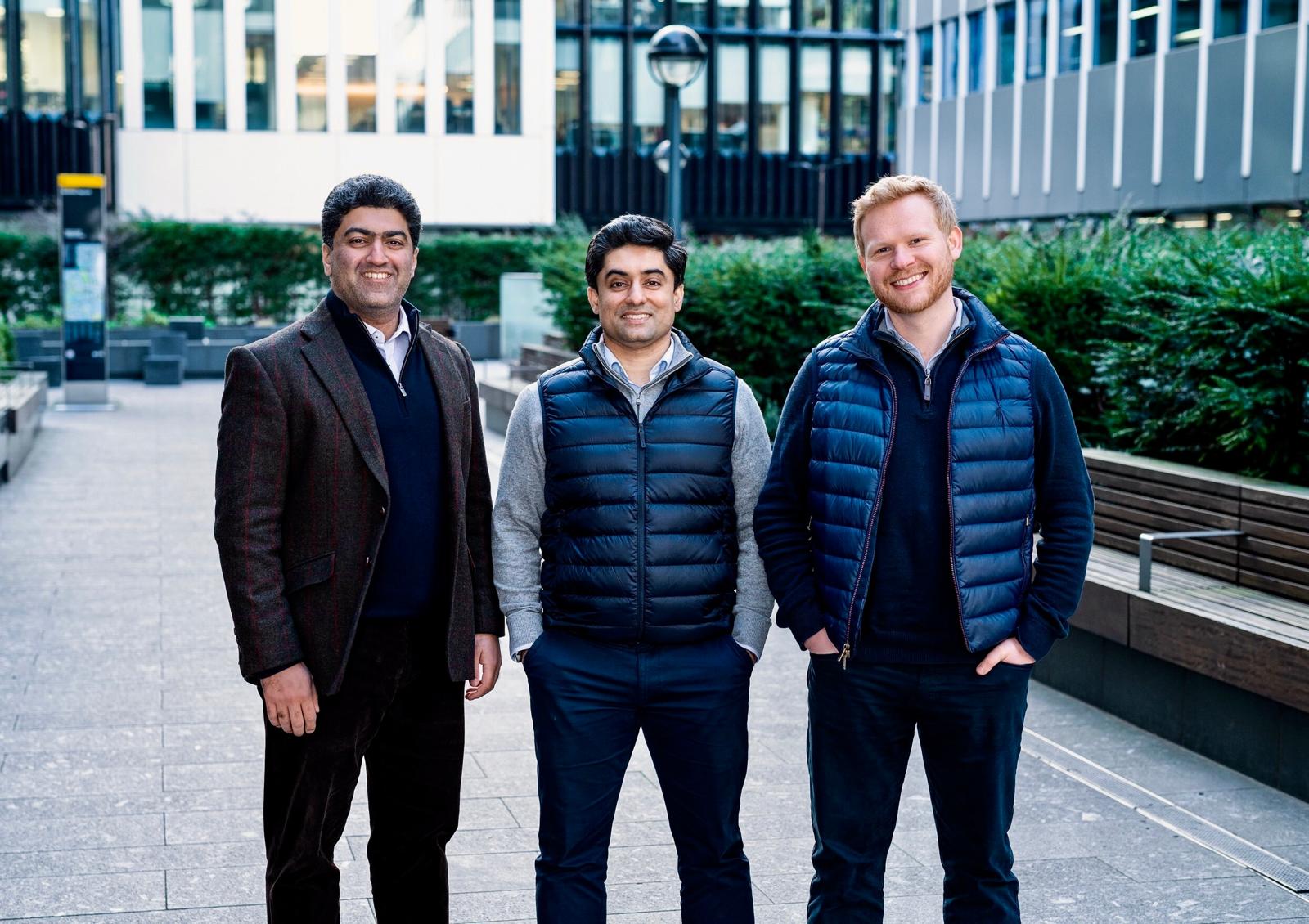 Haruko founders: Shamyl Malik, Omer Suleman and Adam Carlile