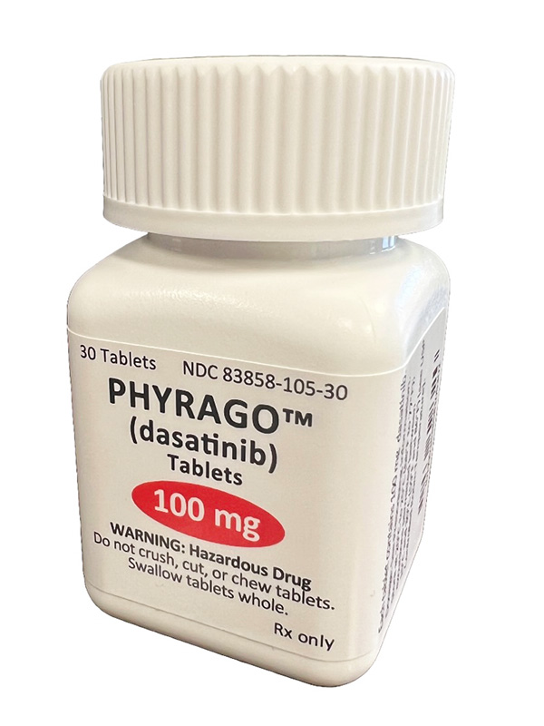 PHYRAGO Bottle - Dasatinib Tablets, 100 mg