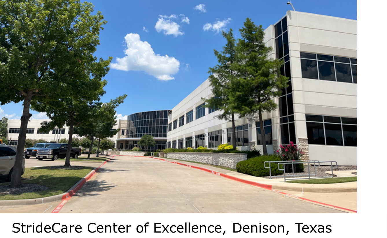 StrideCare Center of Excellence, Denison, Texas