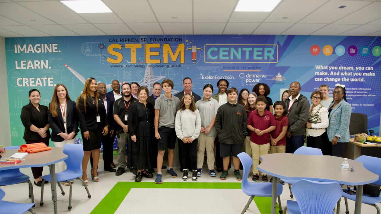 Empowering the Next Generation: Delmarva Power and Ripken Foundation Open New STEM Center