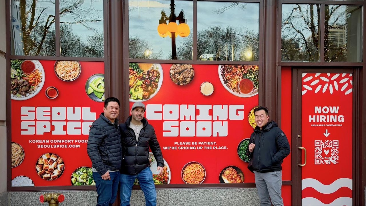 Left: Allan Perales, Partner at Goldstreet Partners. Center: David Goldberg, Founder at Goldstreet Partners. Right: Eric Shin, Founder at SeoulSpice.