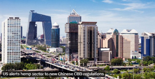 US alerts hemp sector to new Chinese CBD regulations