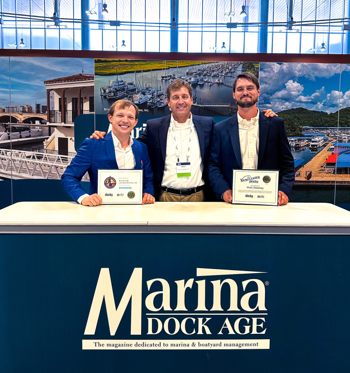 Brunswick Landing Marina receives awards at Docks Expo in Nashville, TN