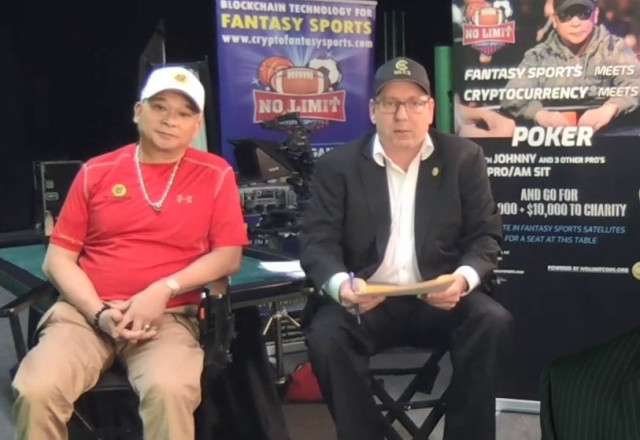 Johnny Chan with Greenlite CEO Rafael Groswirt